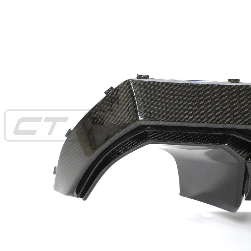 Load image into Gallery viewer, BMW 1 SERIES F40 CARBON FIBRE DIFFUSER - CT DESIGN
