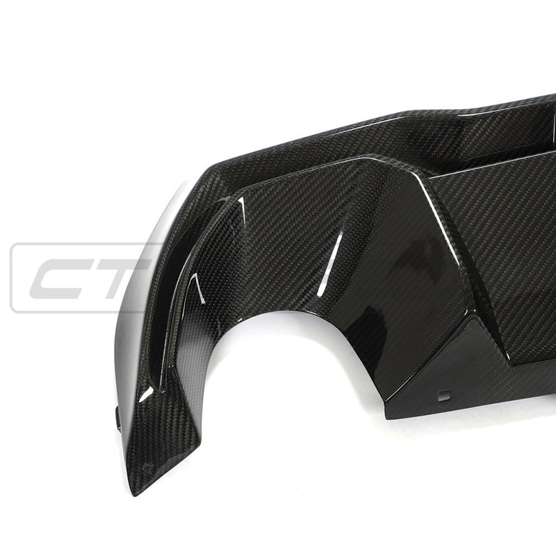 Load image into Gallery viewer, BMW 1 SERIES F40 CARBON FIBRE DIFFUSER - CT DESIGN
