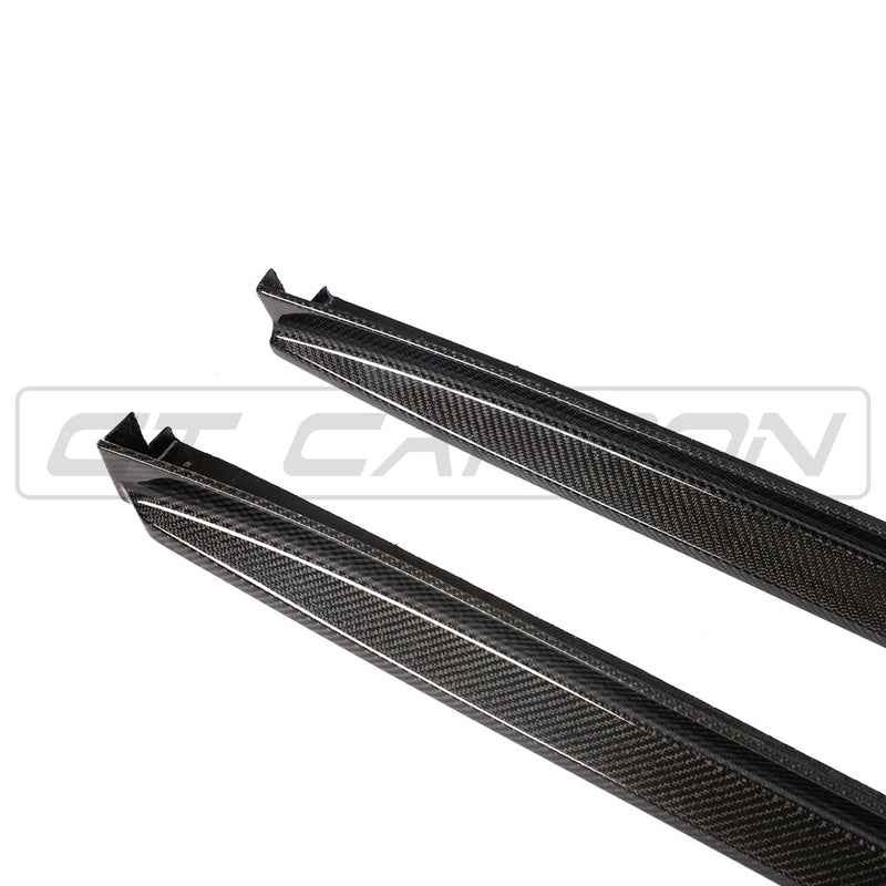 Load image into Gallery viewer, BMW X3M/X4M F97/F98 (18-21) CARBON FIBRE SIDE SKIRTS - 3D STYLE
