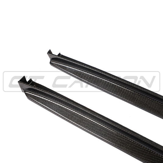 BMW X3M/X4M F97/F98 (18-21) CARBON FIBRE SIDE SKIRTS - 3D STYLE