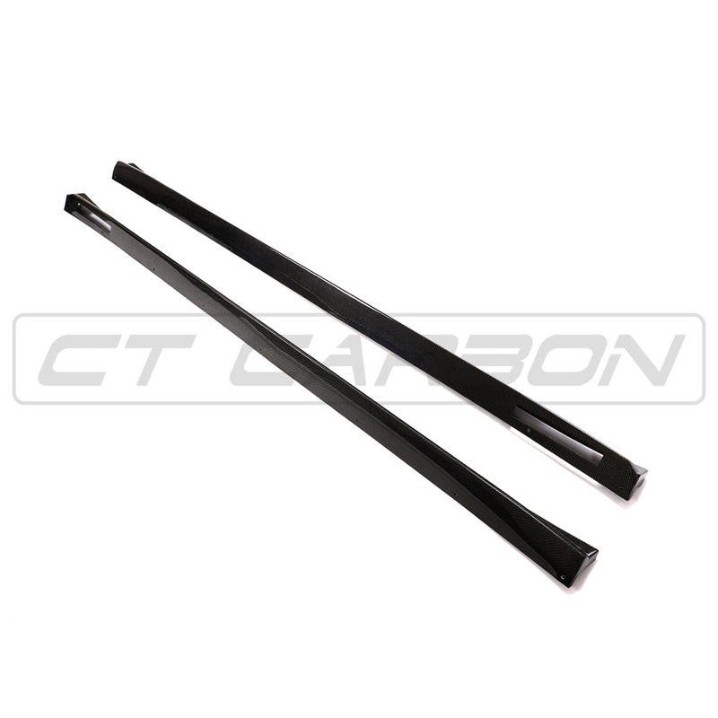 Load image into Gallery viewer, BMW X3M/X4M F97/F98 (18-21) CARBON FIBRE SIDE SKIRTS - 3D STYLE
