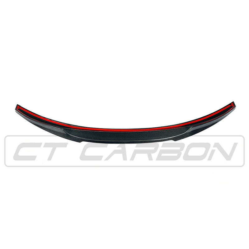 Load image into Gallery viewer, BMW M3/3 SERIES G80/G20 WET CARBON FIBRE SPOILER - V STYLE
