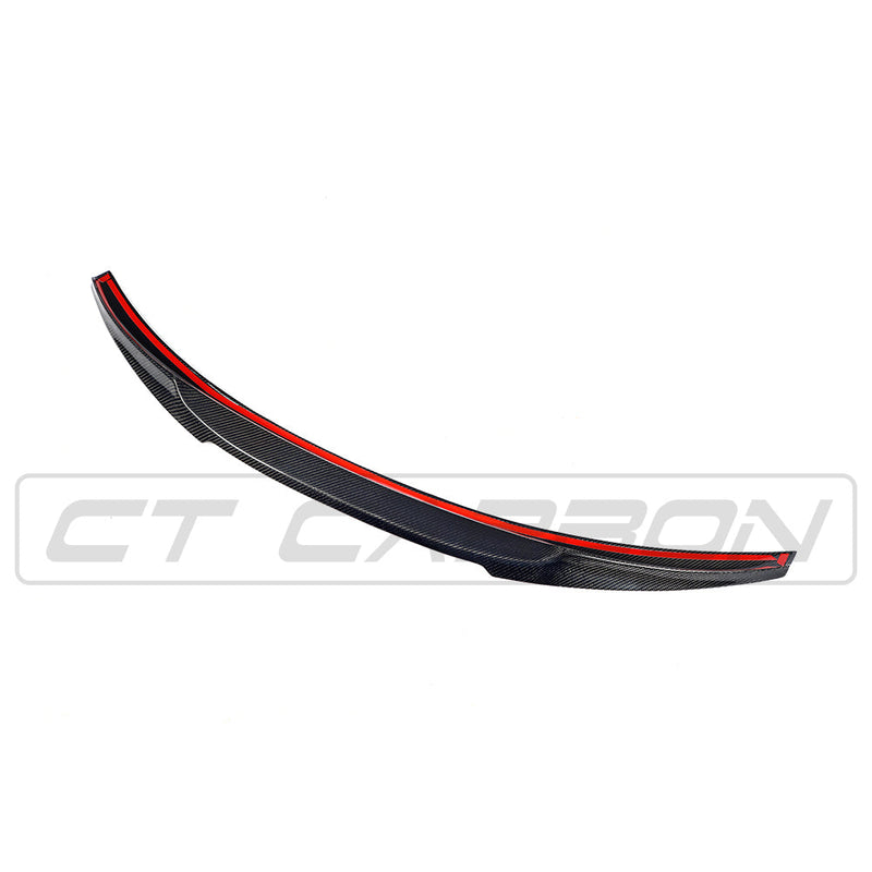 Load image into Gallery viewer, BMW M3/3 SERIES G80/G20 WET CARBON FIBRE SPOILER - V STYLE
