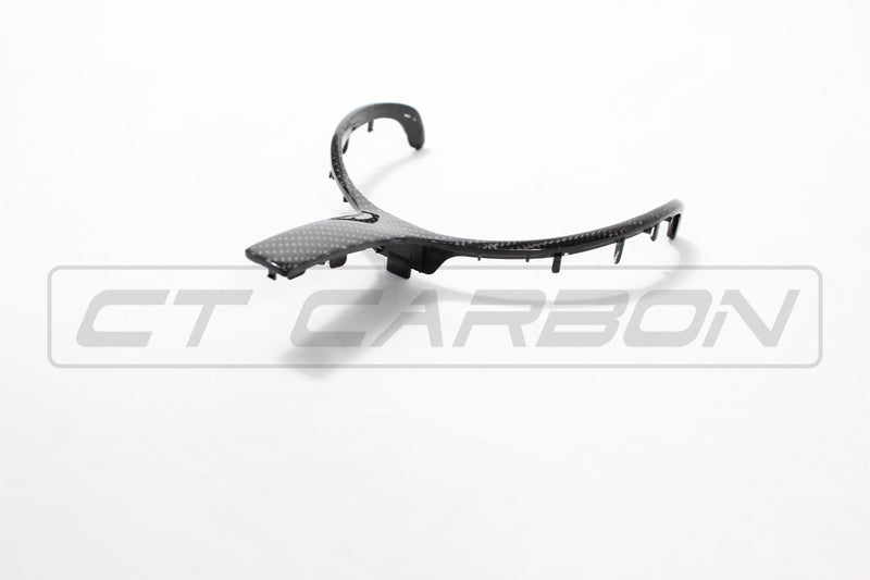 Load image into Gallery viewer, BMW M SPORT Fxx CARBON FIBRE STEERING WHEEL TRIM (2012-2019)
