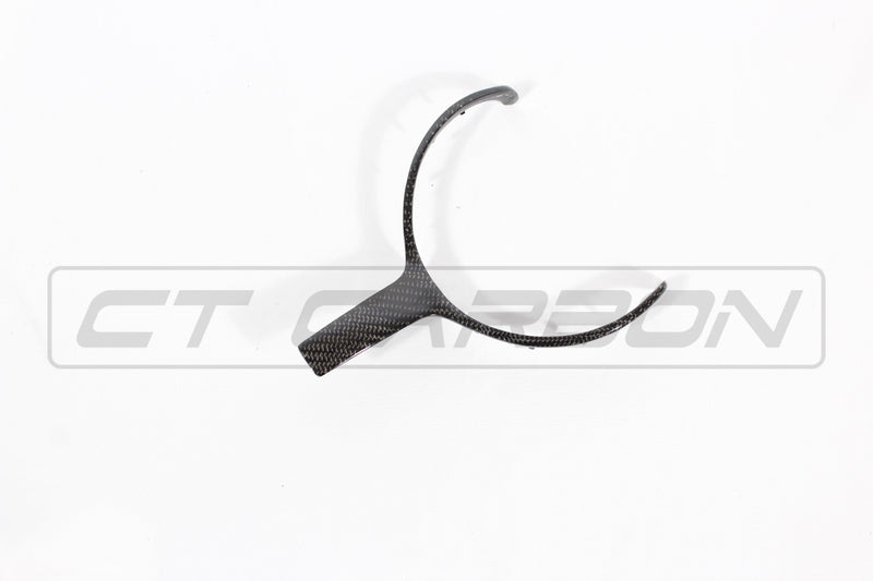 Load image into Gallery viewer, BMW M SPORT Fxx CARBON FIBRE STEERING WHEEL TRIM (2012-2019)
