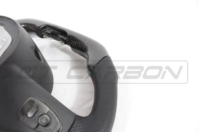 Load image into Gallery viewer, MERCEDES AMG CARBON FIBRE / LEATHER STEERING WHEEL
