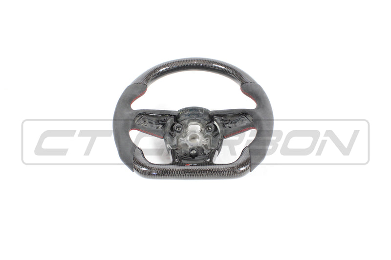 Load image into Gallery viewer, AUDI RS CARBON FIBRE / ALCANTARA STEERING WHEEL
