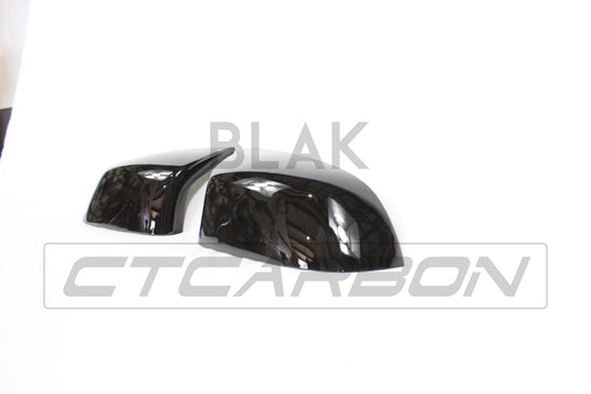 BMW F15 & F16 X5 & X6 GLOSS BLACK MIRRORS - M LOOK