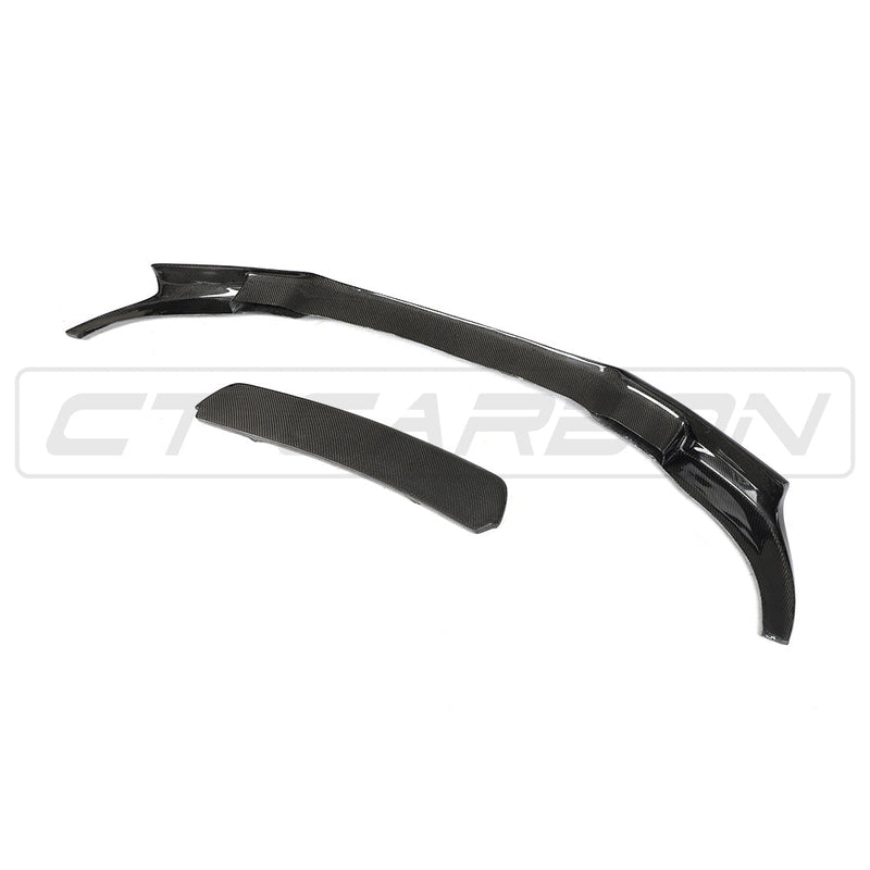 Load image into Gallery viewer, BMW F10 M5 CARBON FIBRE SPLITTER - V STYLE
