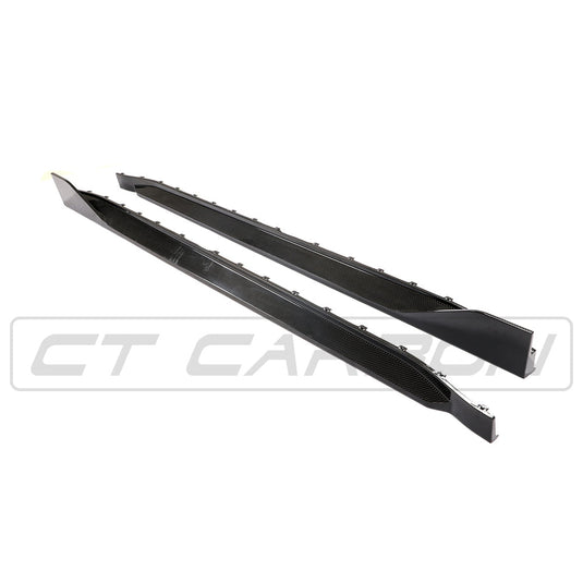 BMW M3 G80 CARBON FIBRE SIDE SKIRTS - MP STYLE