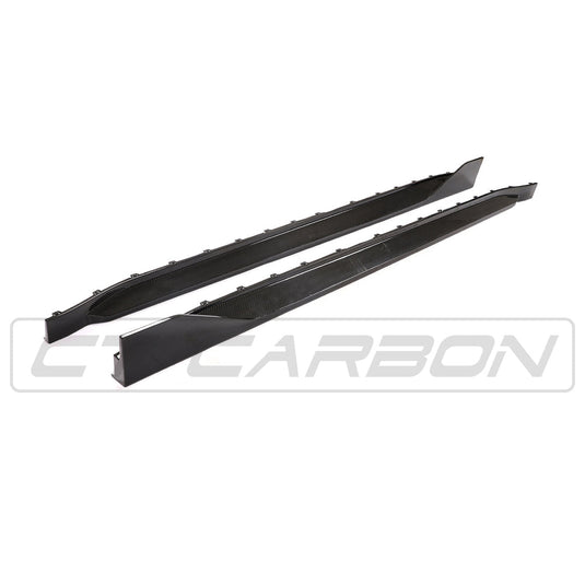 BMW M3 G80 CARBON FIBRE SIDE SKIRTS - MP STYLE