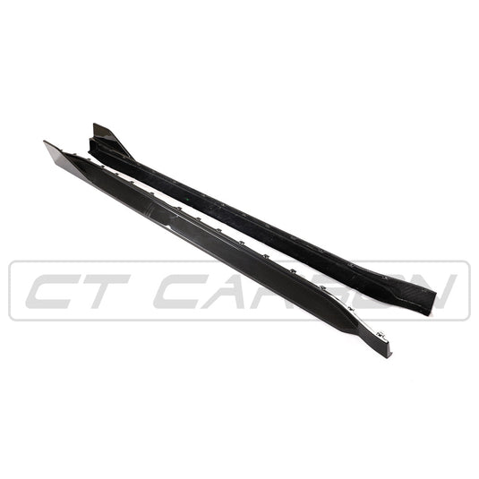 BMW M3 G80 CARBON FIBRE SIDE SKIRTS - MP STYLE