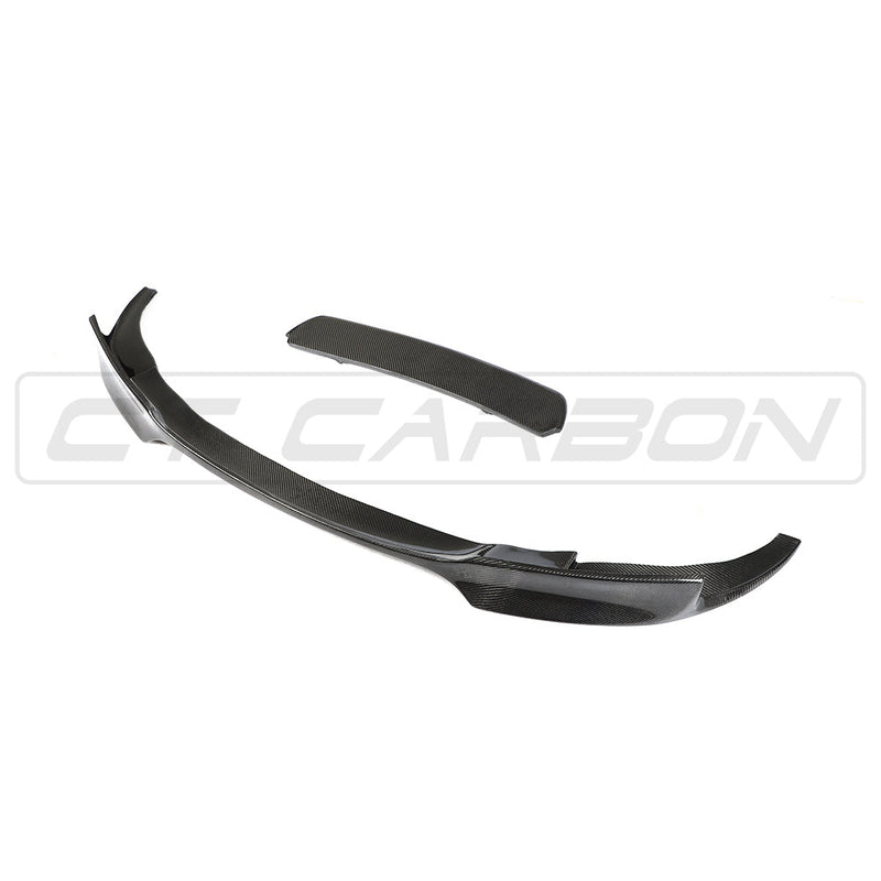 Load image into Gallery viewer, BMW F10 M5 CARBON FIBRE SPLITTER - V STYLE
