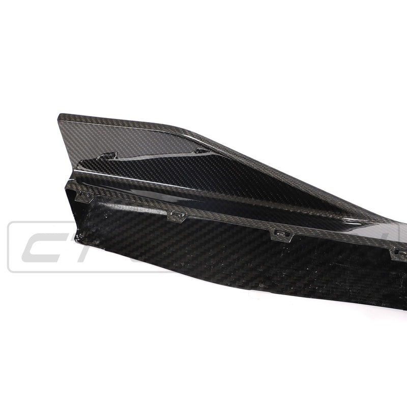 Load image into Gallery viewer, BMW M3 G80 CARBON FIBRE SIDE SKIRTS - MP STYLE
