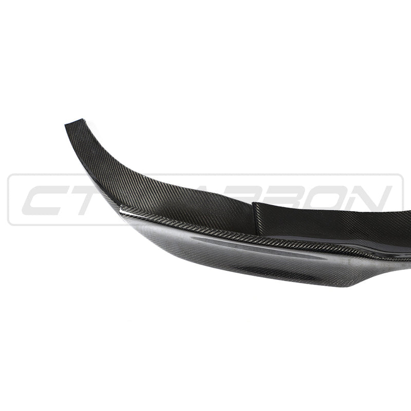 Load image into Gallery viewer, BMW F10 M5 CARBON FIBRE SPLITTER - V STYLE
