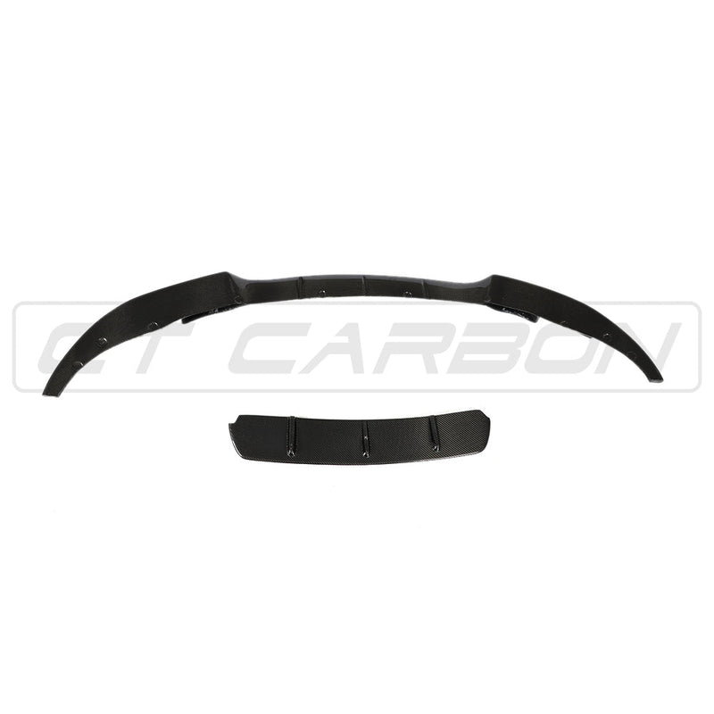 Load image into Gallery viewer, BMW F10 M5 CARBON FIBRE SPLITTER - V STYLE
