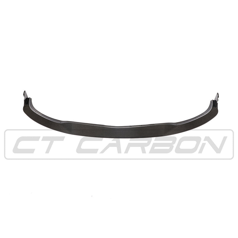 Load image into Gallery viewer, MERCEDES W205 C63 COUPE/CONVERTIBLE CARBON FIBRE SPLITTER - CT DESIGN
