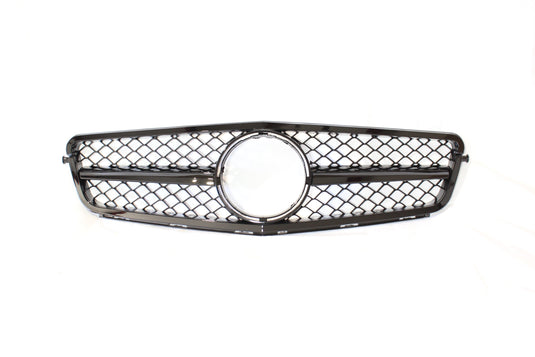 MERCEDES W204 C CLASS BLACK GRILLE