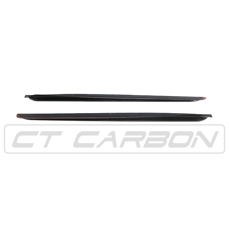 Load image into Gallery viewer, BMW X5 G05 CARBON FIBRE SIDE SKIRTS - MP STYLE
