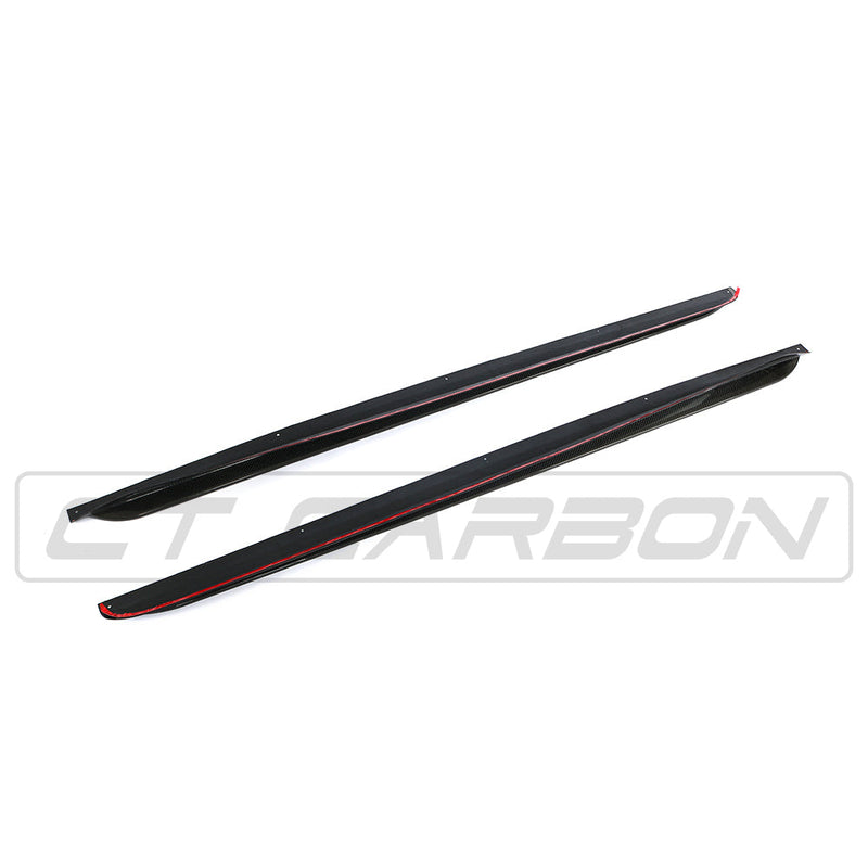 Load image into Gallery viewer, BMW X5 G05 CARBON FIBRE SIDE SKIRTS - MP STYLE
