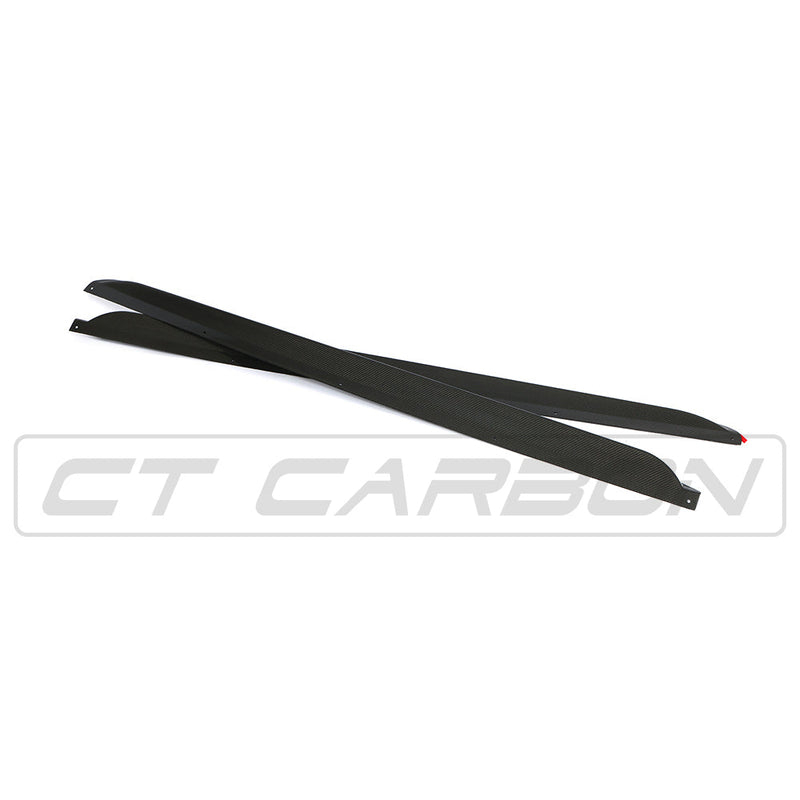 Load image into Gallery viewer, BMW X5 G05 CARBON FIBRE SIDE SKIRTS - MP STYLE
