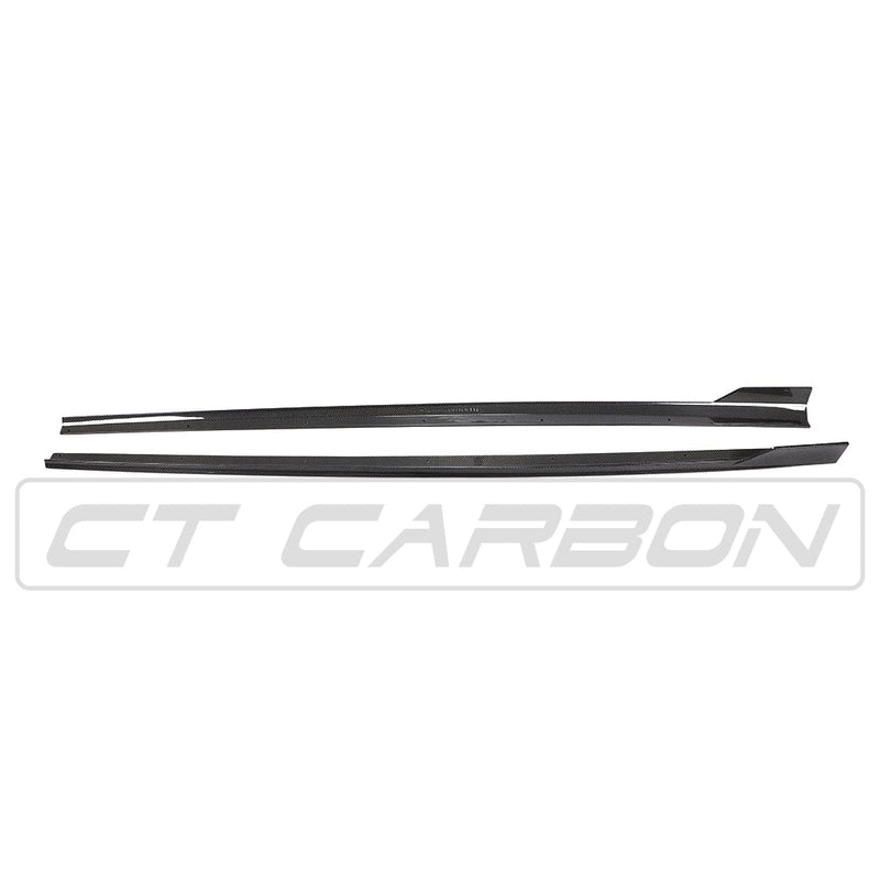 Load image into Gallery viewer, AUDI A3/S3/RS3 8V SALOON CARBON FIBRE SIDE SKIRTS
