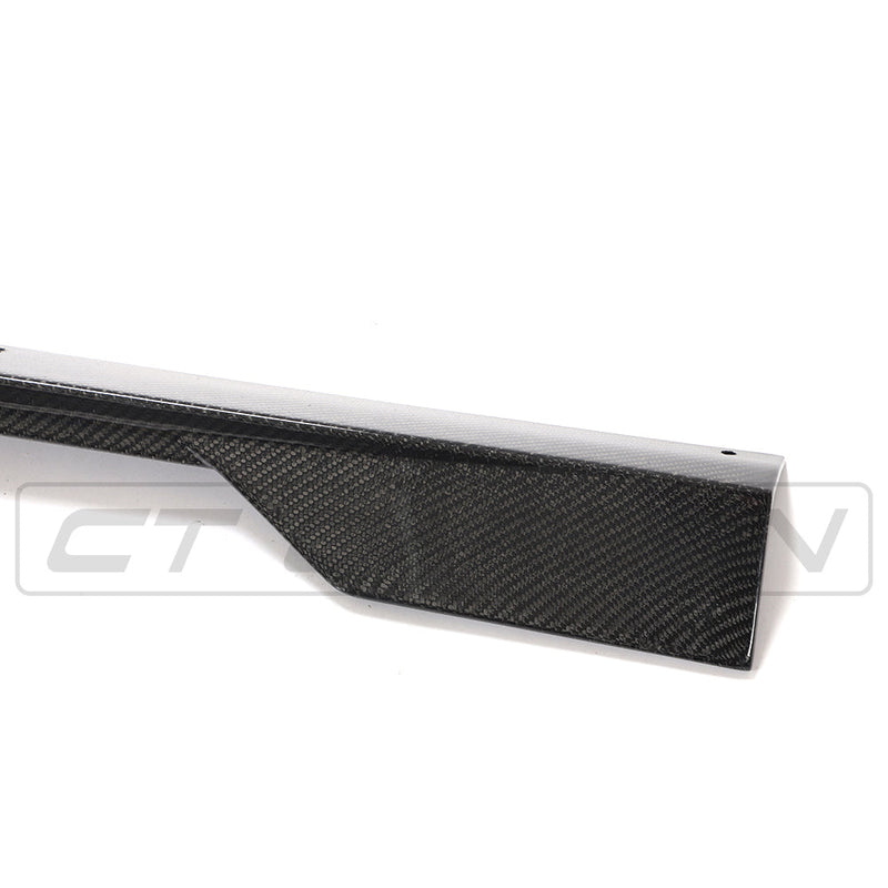 Load image into Gallery viewer, AUDI A3/S3/RS3 8V SALOON CARBON FIBRE SIDE SKIRTS
