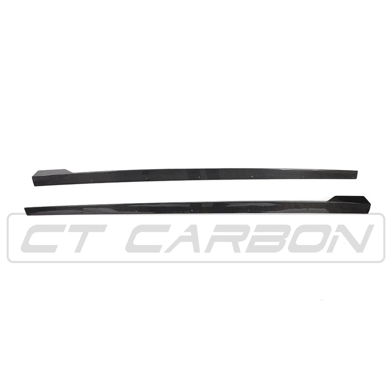 Load image into Gallery viewer, AUDI A3/S3/RS3 8V SALOON CARBON FIBRE SIDE SKIRTS
