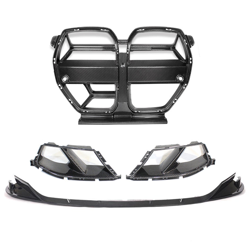 Load image into Gallery viewer, BMW M3/M4 G80/G82/G83 CARBON FIBRE FRONT END PACKAGE - ACC
