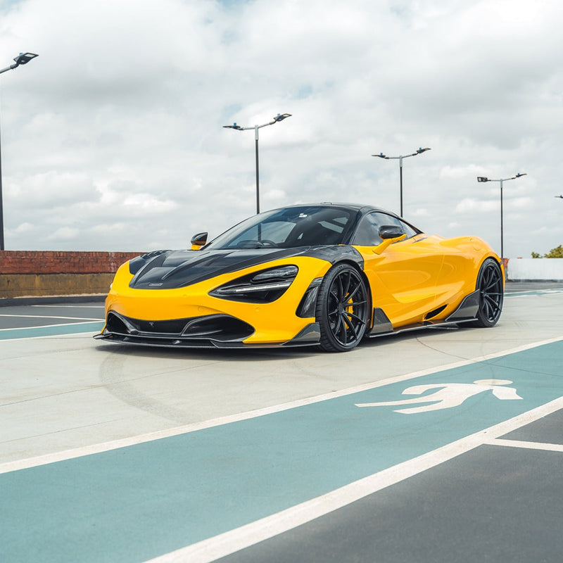 Load image into Gallery viewer, MCLAREN 720S CARBON FIBRE CT DESIGN SPLITTER
