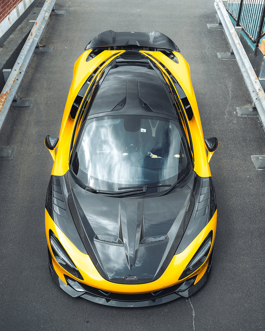 MCLAREN 720S CARBON FIBRE CT DESIGN SPLITTER