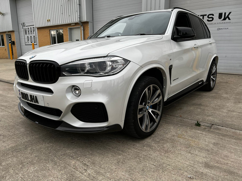 Load image into Gallery viewer, BMW F15/F85 X5/X5M CARBON FIBRE SIDE SKIRTS - 3D STYLE
