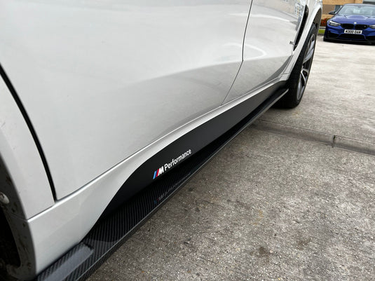 BMW F15/F85 X5/X5M CARBON FIBRE SIDE SKIRTS - 3D STYLE