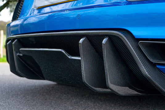 AUDI R8 V10 GEN 2 CARBON FIBRE DIFFUSER - V STYLE