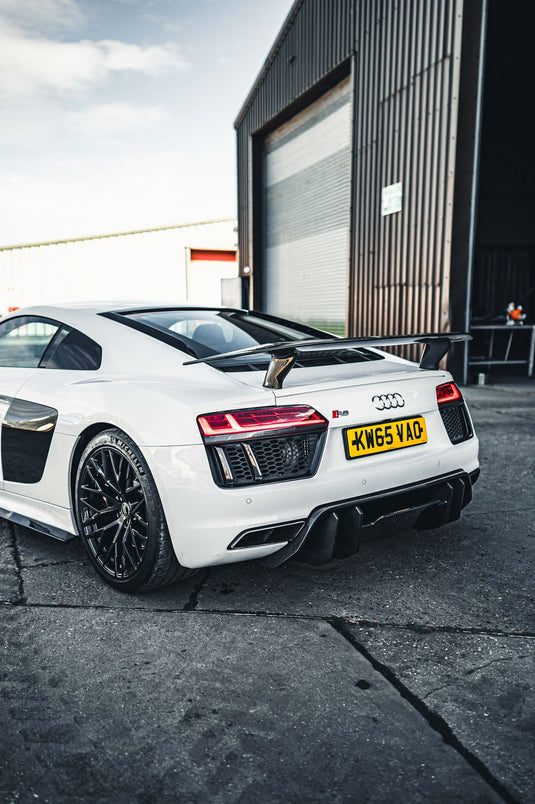 AUDI R8 V10 GEN 2 CARBON FIBRE WING - V STYLE