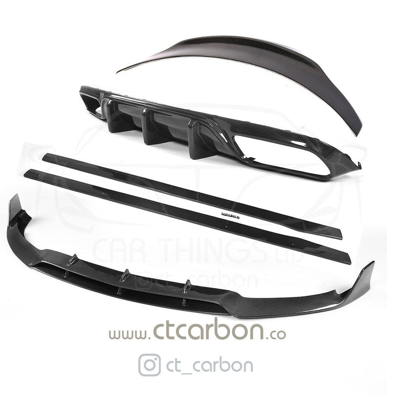 Load image into Gallery viewer, MERCEDES C63 W205 COUPE FULL CARBON FIBRE KIT - B STYLE - CT Carbon
