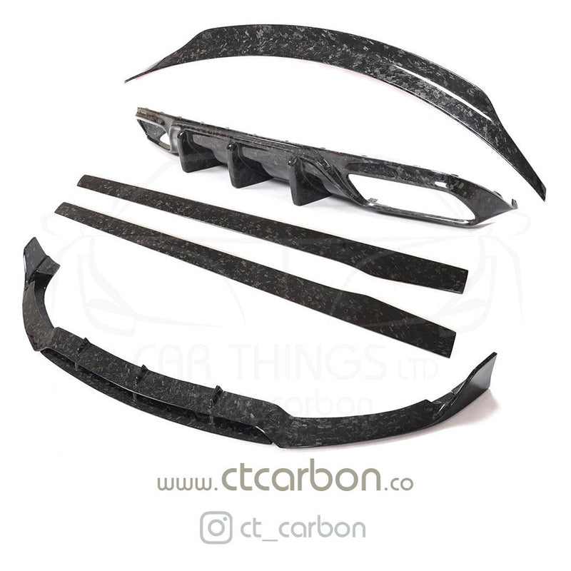 Load image into Gallery viewer, MERCEDES C63 W205 COUPE FULL FORGED CARBON FIBRE KIT - CT Carbon
