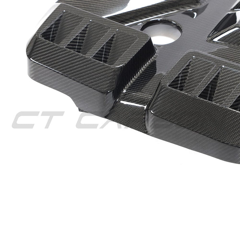 Load image into Gallery viewer, CT CARBON Engine Bay BMW M2 M3 &amp; M4 G87/G80/G81/G82/G83 CARBON FIBRE ENGINE DRESS UP KIT
