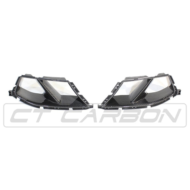 Load image into Gallery viewer, CT CARBON FRONT END PACKAGE BMW M3/M4 G80/G81/G82/G83 CARBON FIBRE FRONT END KIT - V3 ACC
