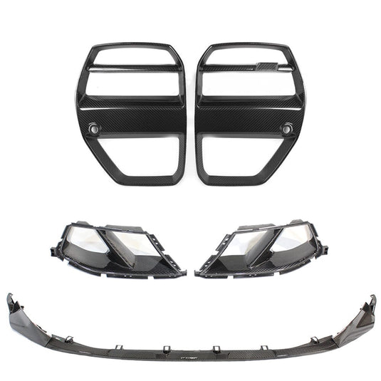 CT CARBON FRONT END PACKAGE BMW M3/M4 G80/G81/G82/G83 CARBON FIBRE FRONT END KIT - V3 ACC