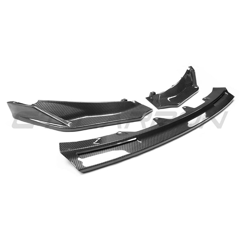 Load image into Gallery viewer, CT CARBON FRONT END PACKAGE BMW M3/M4 G80/G81/G82/G83 CARBON FIBRE FRONT END KIT - V4 WITH ACC
