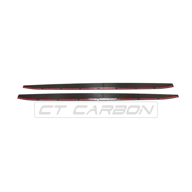 Load image into Gallery viewer, CT CARBON FULL KIT BMW M4 G82/G83 CARBON FIBRE SIDE SKIRT EXTENSIONS - CT DESIGN
