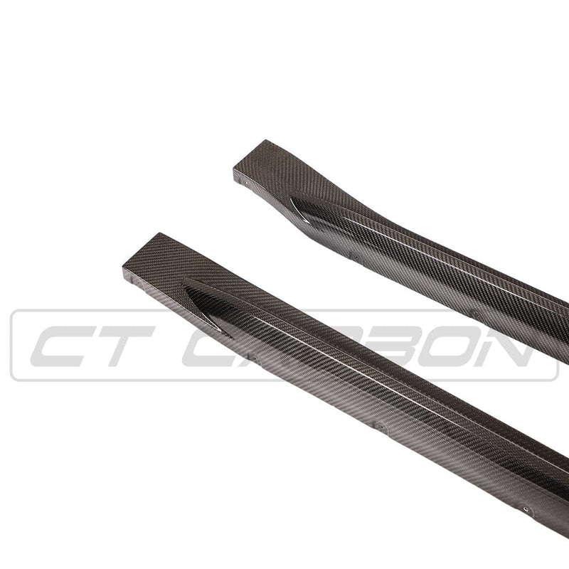 Load image into Gallery viewer, CT CARBON FULL KIT BMW M4 G82/G83 CARBON FIBRE SIDE SKIRT REPLACEMENT - CT DESIGN
