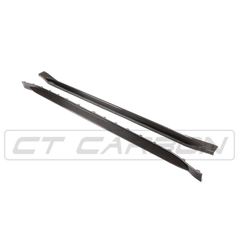 Load image into Gallery viewer, CT CARBON FULL KIT BMW M4 G82/G83 CARBON FIBRE SIDE SKIRT REPLACEMENT - CT DESIGN
