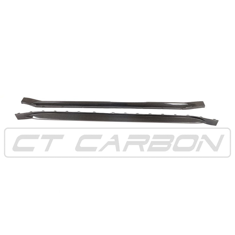 Load image into Gallery viewer, CT CARBON FULL KIT BMW M4 G82/G83 CARBON FIBRE SIDE SKIRT REPLACEMENT - CT DESIGN
