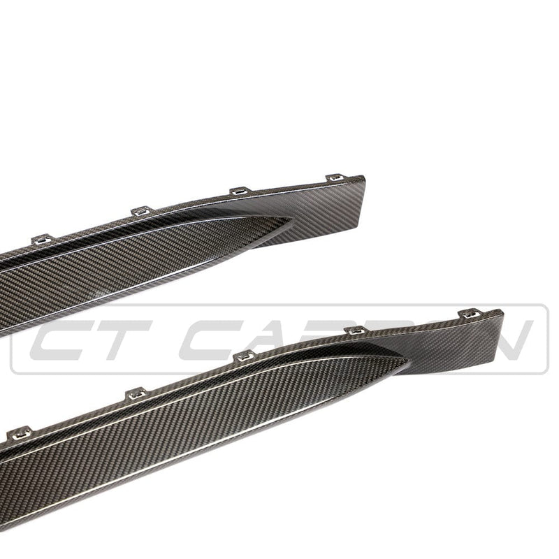 Load image into Gallery viewer, CT CARBON FULL KIT BMW M4 G82/G83 CARBON FIBRE SIDE SKIRT REPLACEMENT - CT DESIGN
