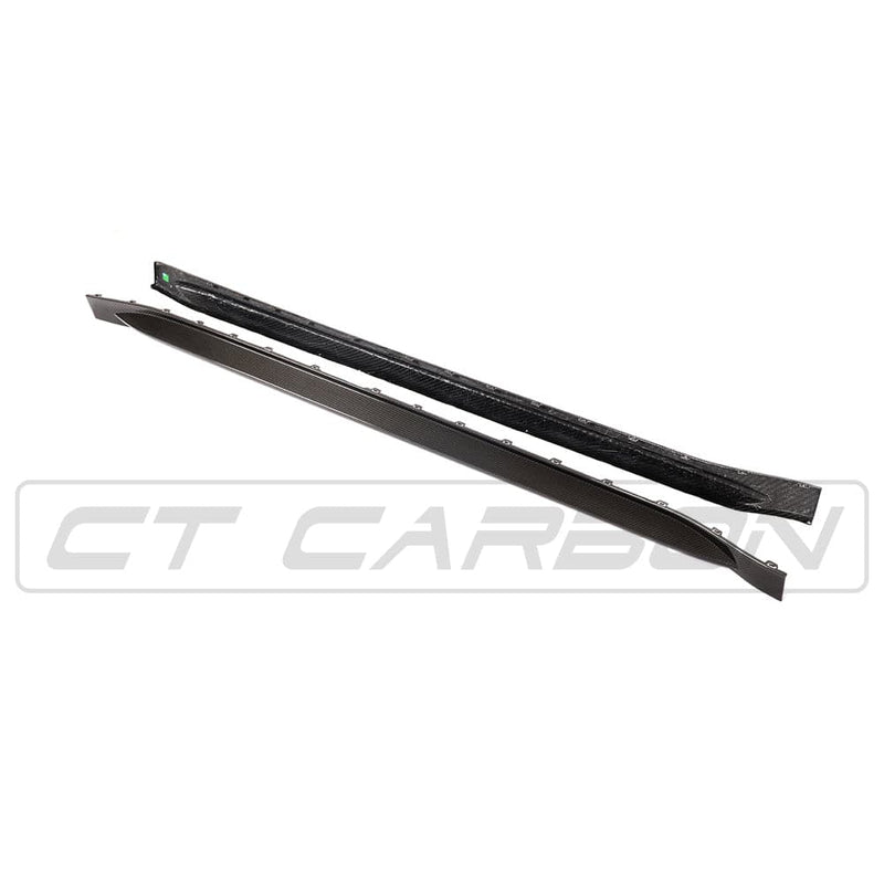 Load image into Gallery viewer, CT CARBON FULL KIT BMW M4 G82/G83 CARBON FIBRE SIDE SKIRT REPLACEMENT - CT DESIGN
