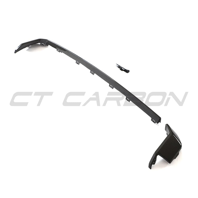 Load image into Gallery viewer, CT CARBON Splitter BMW M3 &amp; M4 G80/G81/G82/G83 CARBON FIBRE DIFFUSER TRIM
