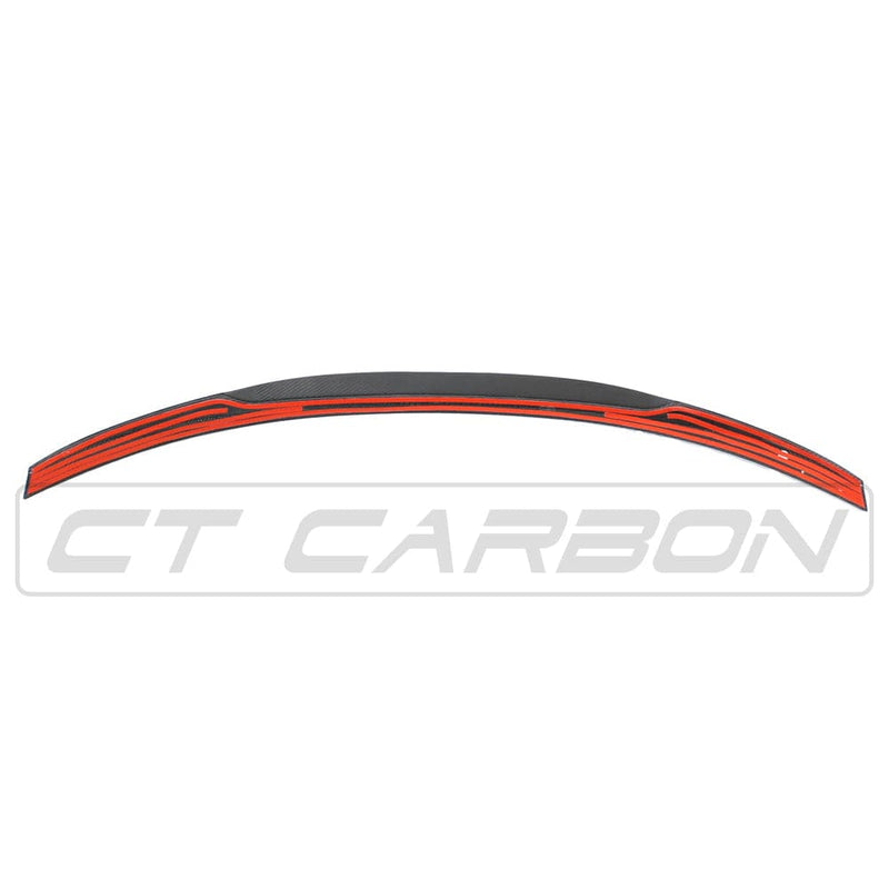 Load image into Gallery viewer, CT CARBON Vehicles &amp; Parts BMW M4/4 SERIES G82/G22 CARBON FIBRE SPOILER - V STYLE
