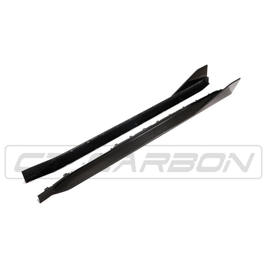 CT CARBON Vehicles & Parts BMW M4 G82/G83 CARBON FIBRE SIDE SKIRTS - MP STYLE